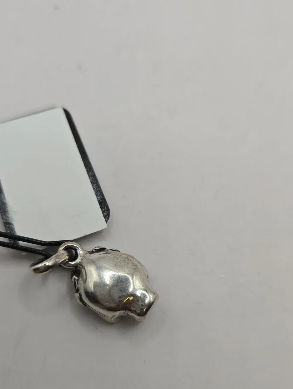 NEW Sterling Silver Sugar Skull Charm Pendant - Silver